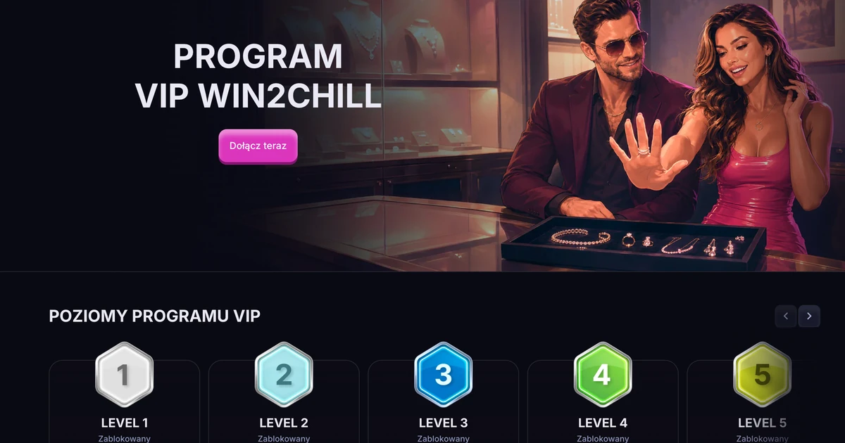 Program VIP w kasynie Win2Chill